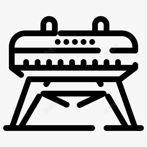 体操马运动中庭和运动训练加粗虚线图标svg_新图网 https://ixintu.com 中庭 体操 加粗 虚线 运动 运动中 运动训练