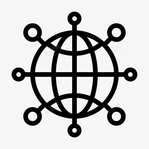 世界金融金融科技解决方案图标svg_新图网 https://ixintu.com 世界 技术 科技 解决方案 金融