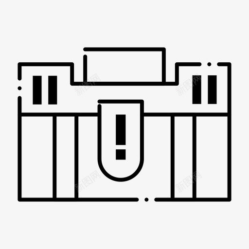 公文包商务控股图标svg_新图网 https://ixintu.com 2月 v5 web 公文包 商务 控股 界面 系列