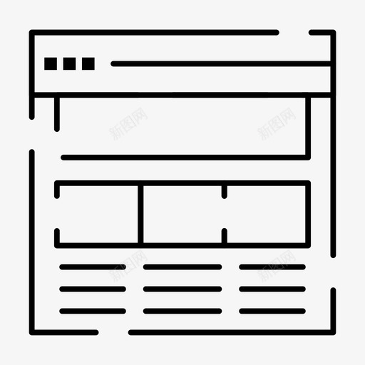 网站界面在线图标svg_新图网 https://ixintu.com collection feb v5 web 在线 界面 网站 页面