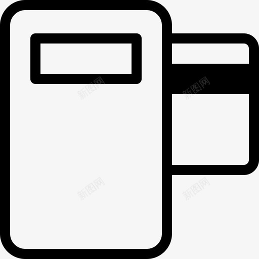 pos支付信用卡机器图标svg_新图网 https://ixintu.com paymnet pos支付 pos机 信用卡 扫码 机器 电子商务