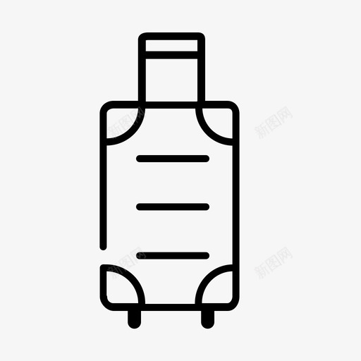 手提箱背包包图标svg_新图网 https://ixintu.com 书包 手提箱 背包 行李