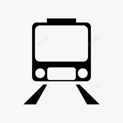 铁路物流配送街道图标svg_新图网 https://ixintu.com 交通 旅游 物流配送 街道 铁路