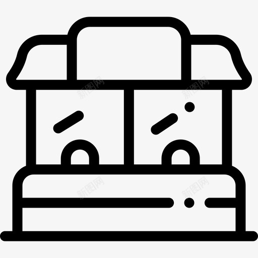门票游乐园25直线图标svg_新图网 https://ixintu.com 游乐园25 直线 门票