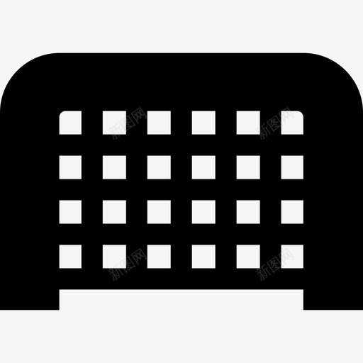 球门曲棍球8号满球图标svg_新图网 https://ixintu.com 8号 曲棍球 满球 球门