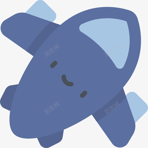 飞机智慧城市8号平的图标svg_新图网 https://ixintu.com 平的 智慧城市8号 飞机