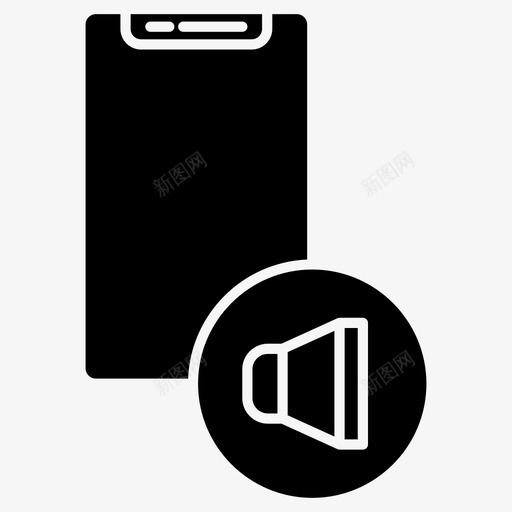 智能手机扬声器音频智能手机工具固态图标svg_新图网 https://ixintu.com 固态 工具 手机 扬声器 智能 音频