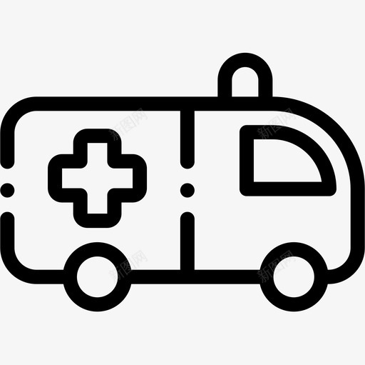 救护车献血13直系图标svg_新图网 https://ixintu.com 救护车 献血 直系