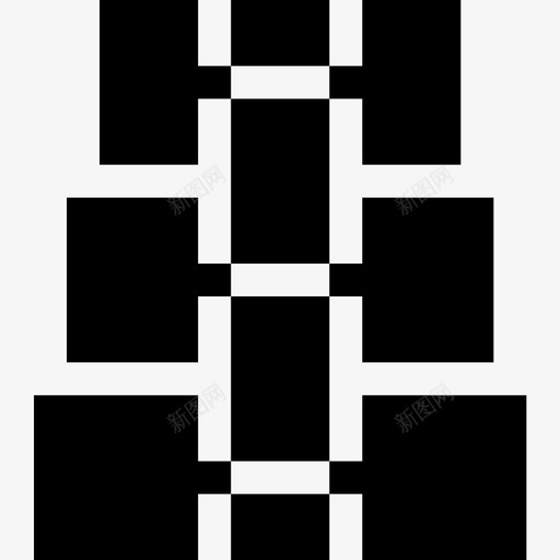 哑铃健身器材24填充图标svg_新图网 https://ixintu.com 健身器材 哑铃 填充