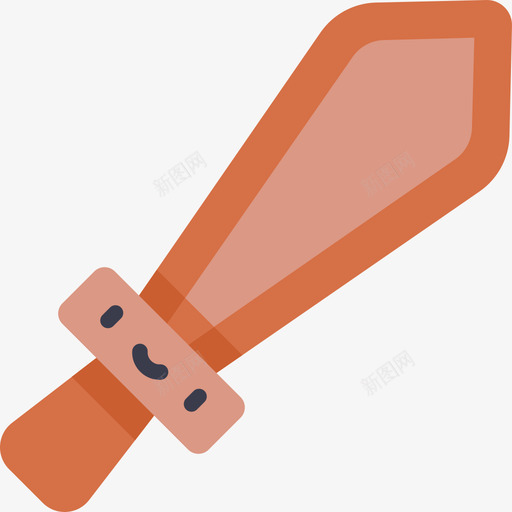 剑儿童玩具11扁平图标svg_新图网 https://ixintu.com 儿童玩具 扁平