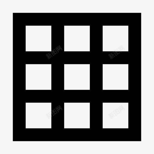 网格单元格数据图标svg_新图网 https://ixintu.com excel 单元格 实体 工具 布局 数据 文本 电子 电子表 网格 表格