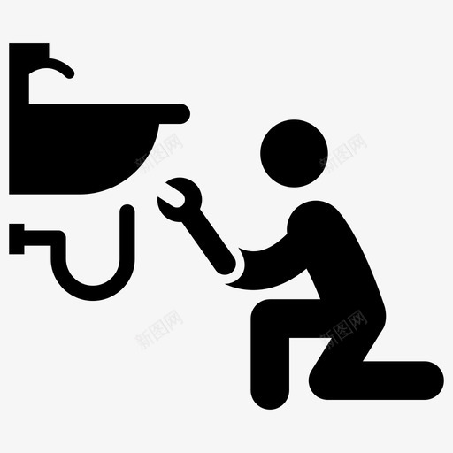劳动力建筑商施工人员图标svg_新图网 https://ixintu.com 人员 体力 体力劳动 劳动力 劳动者 工人 建筑商 形图 施工 苦工 象形
