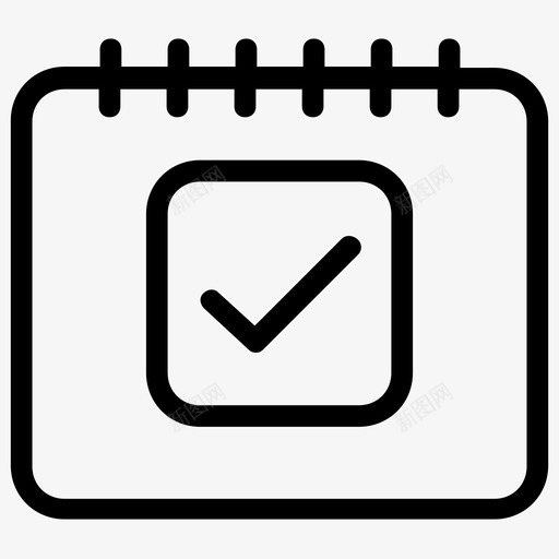 日历选举日月历图标svg_新图网 https://ixintu.com 图标 政治路线 日历 日程表 时间表 月历 选举