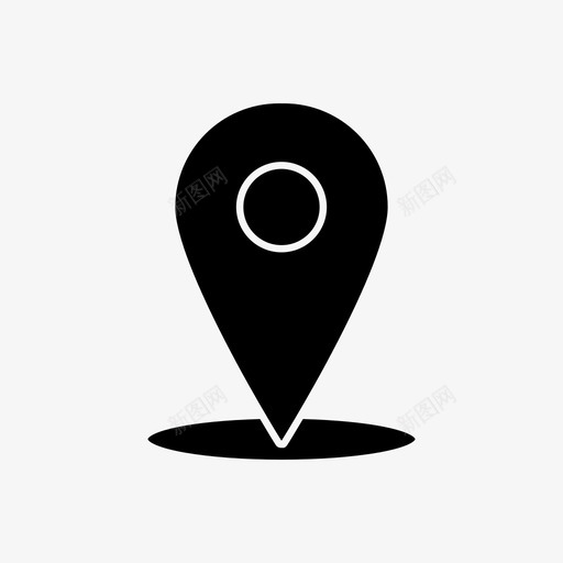 目标gps定位图标svg_新图网 https://ixintu.com gps 定位 标记 目标