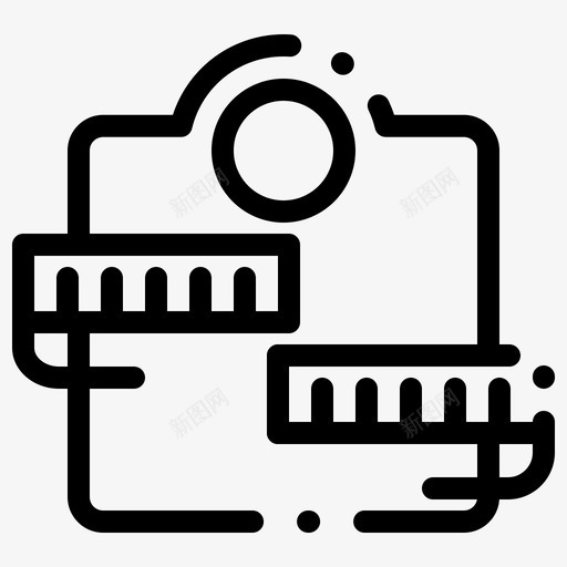 重量医疗保健机器图标svg_新图网 https://ixintu.com 体育 健身 加粗 医疗保健 娱乐 机器 虚线 设备 运动 重量
