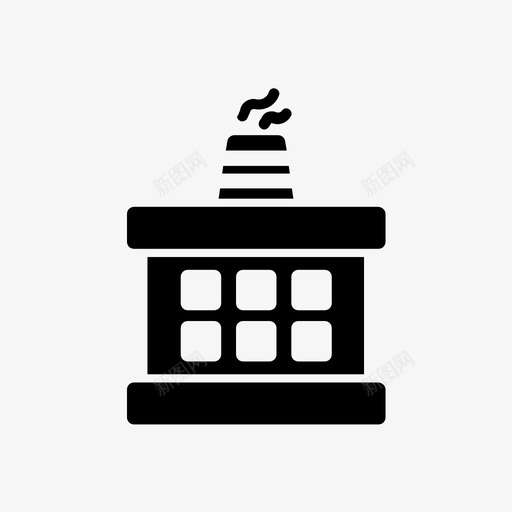 工厂能源工程图标svg_新图网 https://ixintu.com 工业 工业铭文ii 工厂 工程 电力 能源