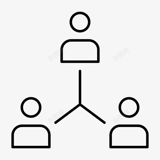 结构公司合作图标svg_新图网 https://ixintu.com web界面febcollectionv4 公司 合作 层次结构 组 结构