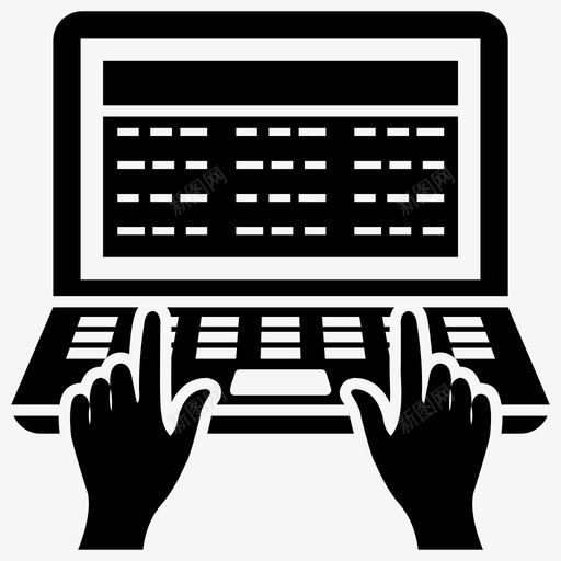 博客方式博客流量笔记本电脑图标svg_新图网 https://ixintu.com 博客 固体 图标 多样化 定制 客流量 方式 电脑 竞赛 笔记本