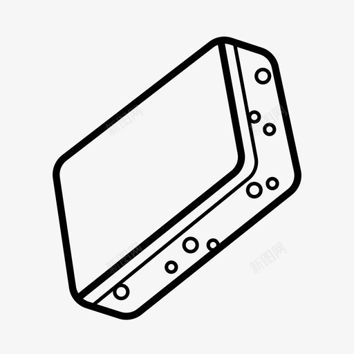 海绵厨房图标svg_新图网 https://ixintu.com 厨房 海绵