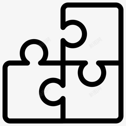益智游戏头脑风暴室内游戏图标svg_新图网 https://ixintu.com 产品 发布 头脑 室内 展示 拼图 智力游戏 模块 游戏 益智游戏 风暴