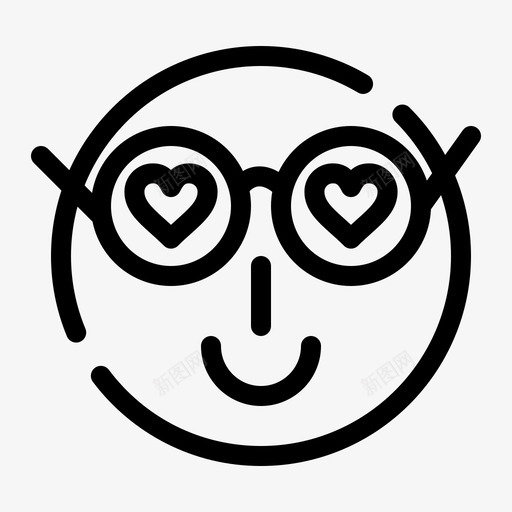 笑脸可爱表情符号图标svg_新图网 https://ixintu.com 2月 v5 可爱 收藏 收藏符号 用户 界面 笑脸 符号 网络 表情