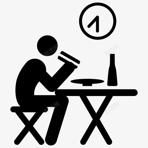 学习教育阅读图标svg_新图网 https://ixintu.com 学习 形图 收集 教育 表格 象形 阅读