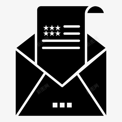 电子邮件信封问候语图标svg_新图网 https://ixintu.com usaglyph 信件 信封 电子邮件 请柬 问候语