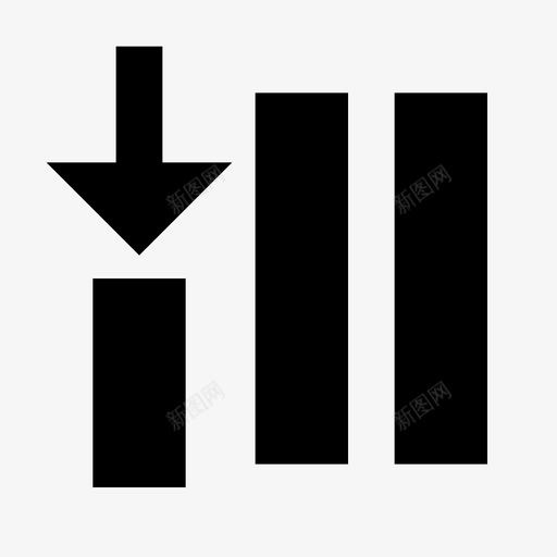 插入添加单元格图标svg_新图网 https://ixintu.com 列 单元格 插入 文本布局工具实心 添加 行 表
