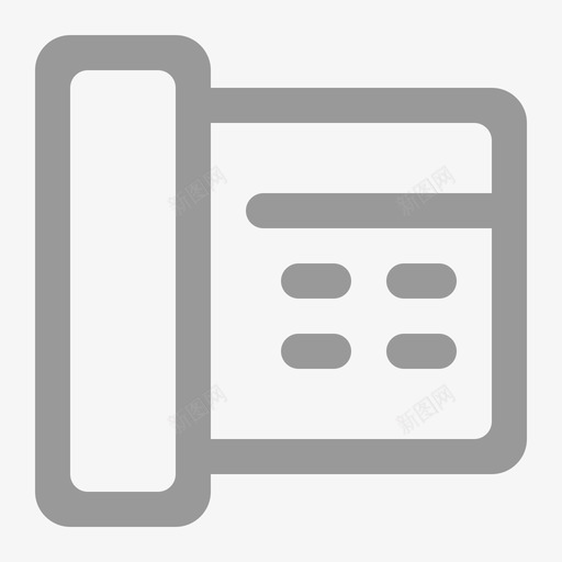 实物-座机svg_新图网 https://ixintu.com 实物-座机