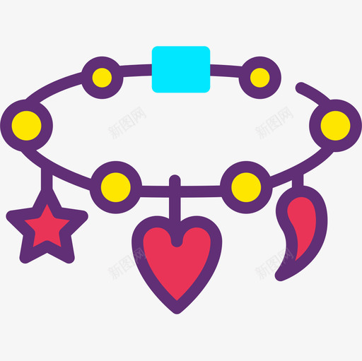 项链杰勒里2附魔图标svg_新图网 https://ixintu.com 杰勒里 附魔 项链