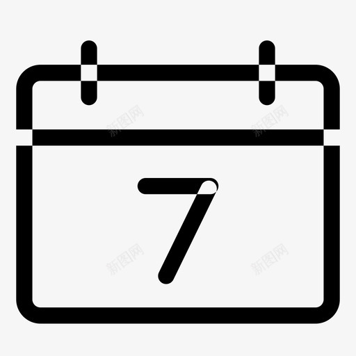 7 dayssvg_新图网 https://ixintu.com 7 days