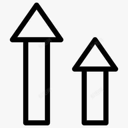 增加箭头箭头图形森林符号图标svg_新图网 https://ixintu.com 功率 向上箭头 图形线图标 增加箭头 森林符号 箭头图形 速度 高