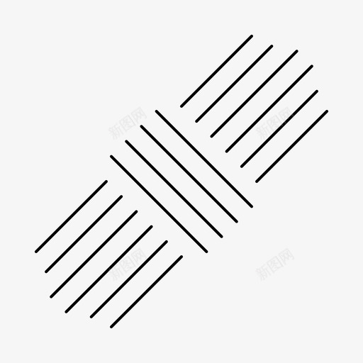 绳索包装套件图标svg_新图网 https://ixintu.com feb v5 包装 套件 界面 系列 绳索 网络