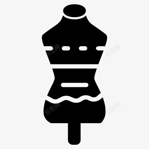 布架假人人体模型图标svg_新图网 https://ixintu.com 人体 假人 图标 布架 模型 缝纫 裁剪 裁缝 雕文