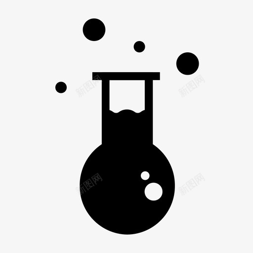 化学药剂科学图标svg_新图网 https://ixintu.com 化学 科学 科学雕文 药剂 解决方案