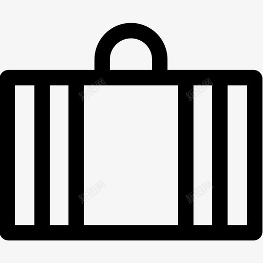 手提箱社交网络12直系图标svg_新图网 https://ixintu.com 手提箱 直系 社交 网络