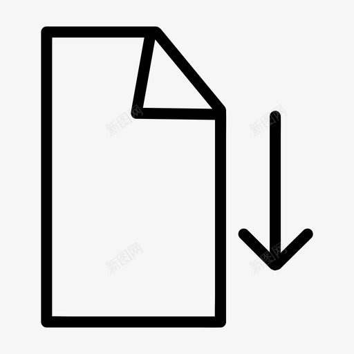 传真说明文件图标svg_新图网 https://ixintu.com 传真 文件 纸张 网络 说明