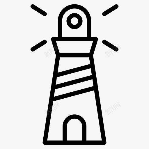 塔建筑地标图标svg_新图网 https://ixintu.com 图标 地标 地点 建筑 房地产 标线