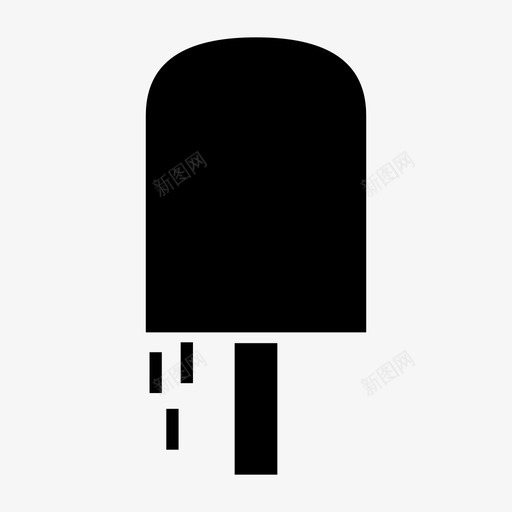 冰激凌美味甜蜜图标svg_新图网 https://ixintu.com 作品 冰激凌 图标 甜蜜 美味 雕文