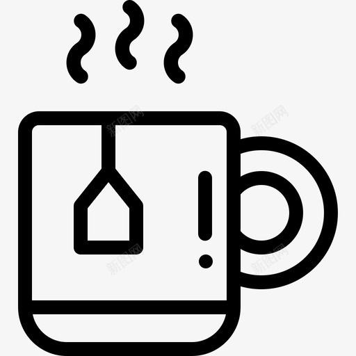 茶杯艺术工作室10线性图标svg_新图网 https://ixintu.com 工作室 线性 艺术 茶杯