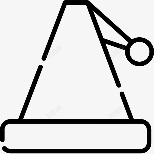 圣诞帽圣诞171直纹图标svg_新图网 https://ixintu.com 圣诞171 圣诞帽 直纹