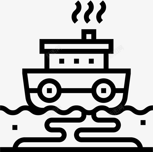 污染核4线性图标svg_新图网 https://ixintu.com 污染 线性