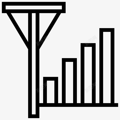 wifi连接信号图标svg_新图网 https://ixintu.com wifi 传输 信号 卫星电视 无线 连接