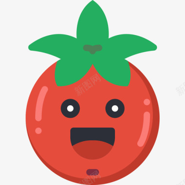西红柿芒奇康斯3号扁平图标图标