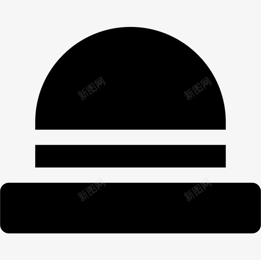 帽子野营78填充图标svg_新图网 https://ixintu.com 填充 帽子 野营