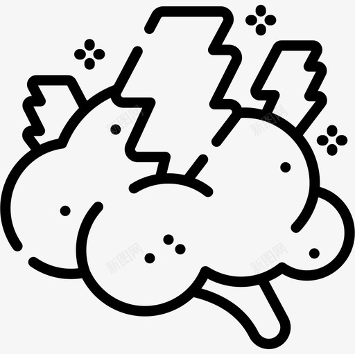 头脑风暴创造性过程62线性图标svg_新图网 https://ixintu.com 创造性 头脑 线性 过程 风暴
