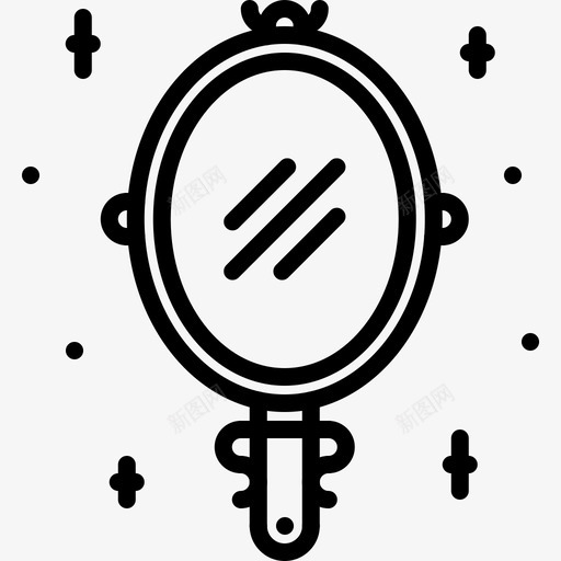 魔镜童话2直线图标svg_新图网 https://ixintu.com 直线 童话2 魔镜