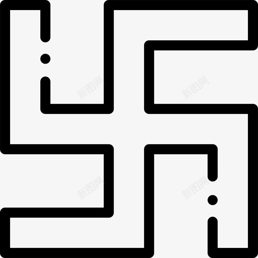 十字记号精神7直线图标svg_新图网 https://ixintu.com 十字 直线 精神 记号