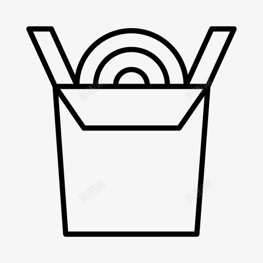 亚洲外卖烹饪快餐图标svg_新图网 https://ixintu.com 亚洲 外卖 快餐 晚餐 烹饪