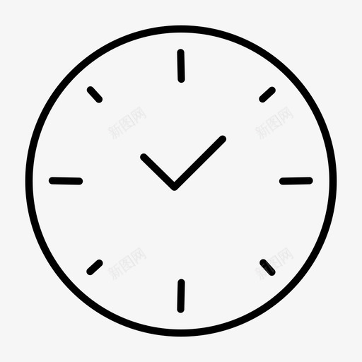 办公时间休息时间时钟图标svg_新图网 https://ixintu.com 休息时间 办公时间 时钟 时间 杂项
